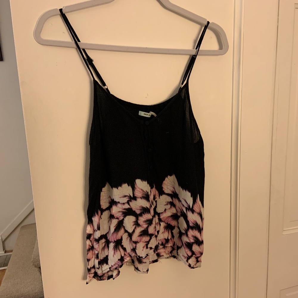 Black summer blouse